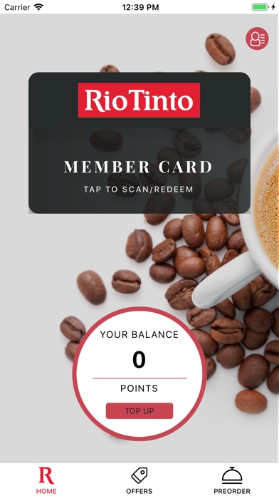 Rio Tinto App Screenshot
