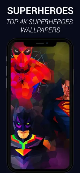 Game screenshot 4K Superheroes Wallpapers mod apk