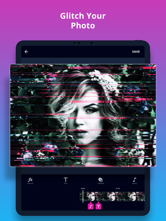 Screenshot #4 pour Glitch Video- Aesthetic Effect