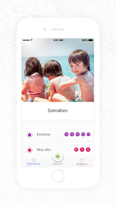 Solmáforo App Screenshot