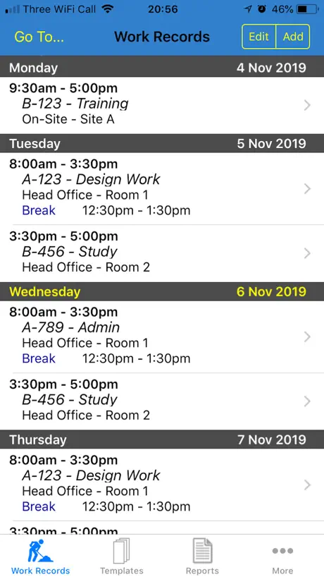 Work Diary Pro