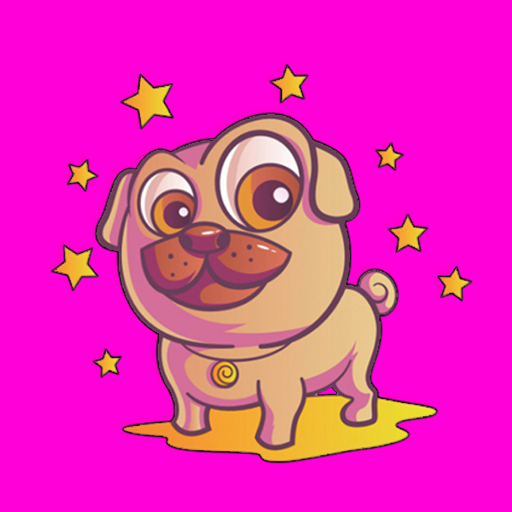 Pug Lovers Stickers