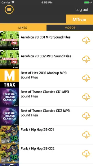 Mtrax Fitness Music screenshot 1