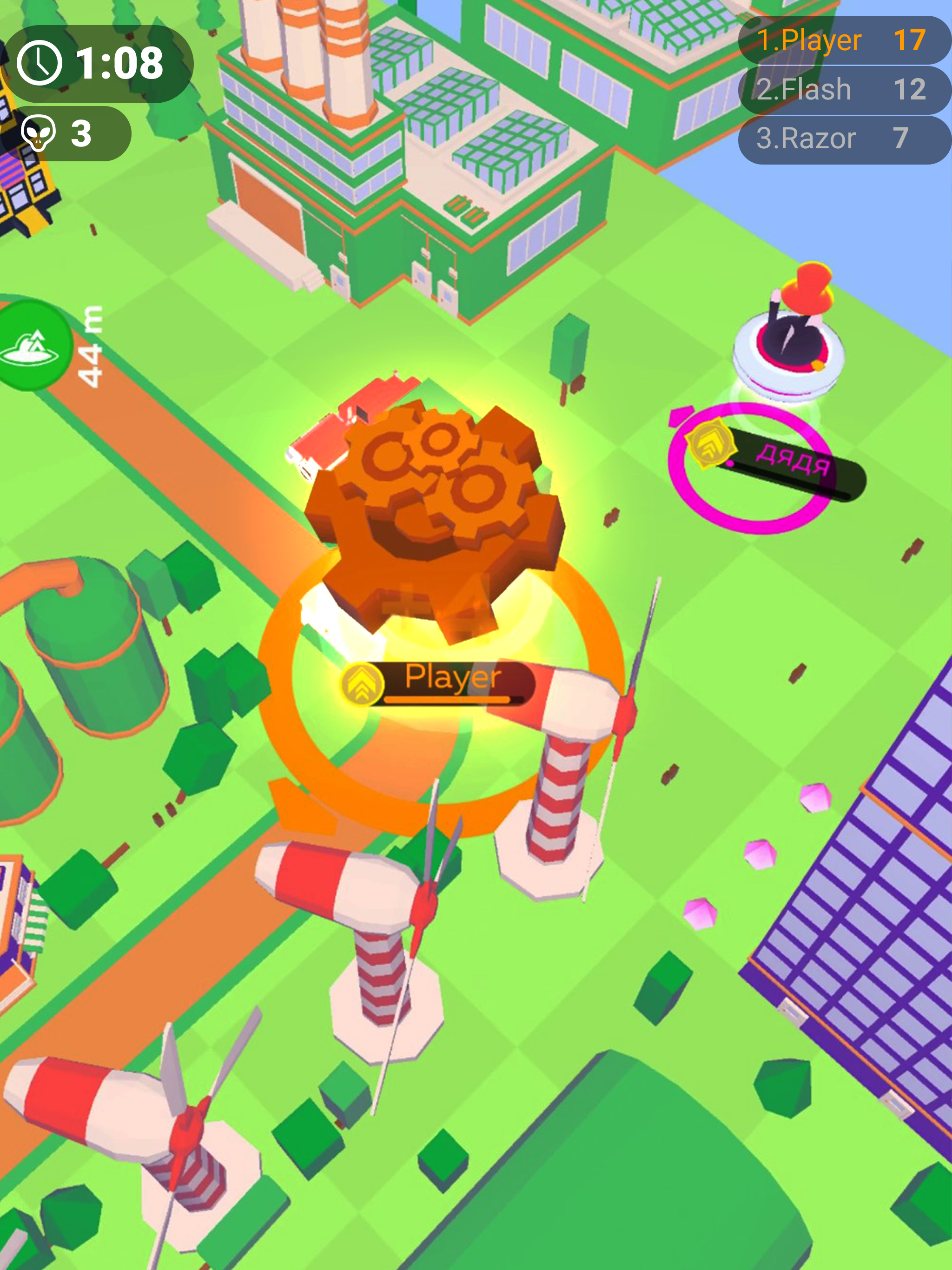 Crazy Spaceship.io: Alien Wars