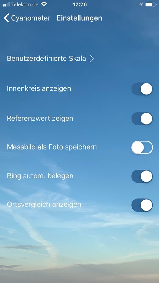 #4. Cyanometer (iOS) 由: Jan-Hendrik von Kuick