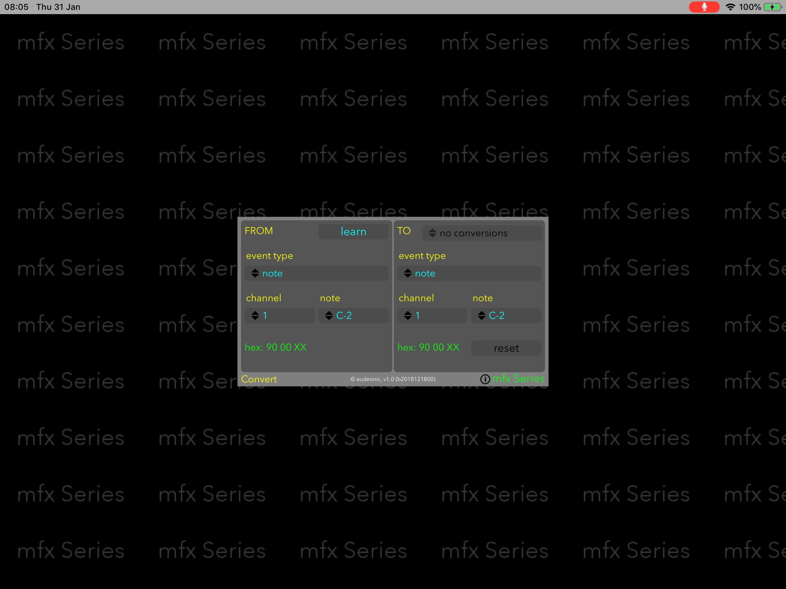 mfxConvert