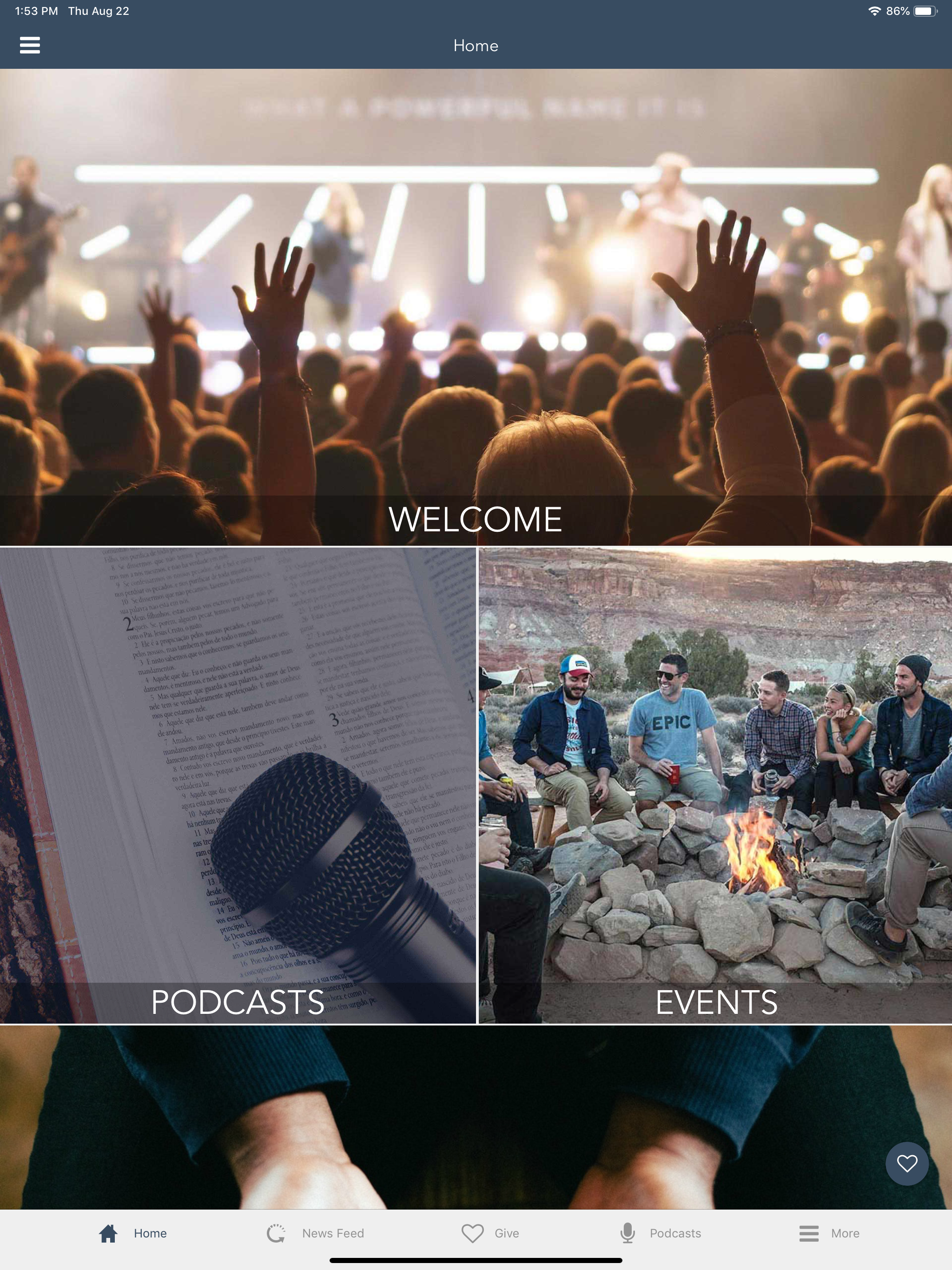Bridgeman Baptist Church App