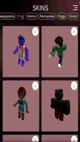 Game screenshot Horror Skins Mods for Roblox hack