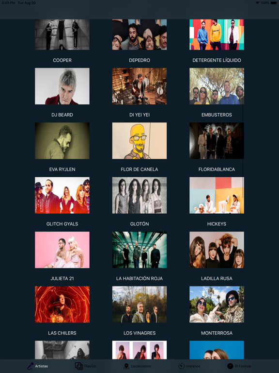 Screenshot #4 pour Festival Gigante 2019