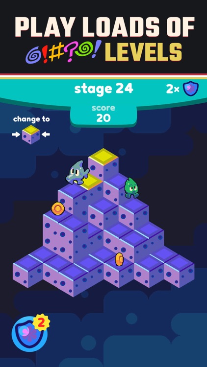 Q*bert screenshot-3