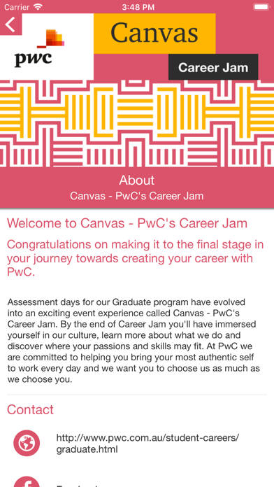 Canvas - PwC's Career Jam screenshot 2