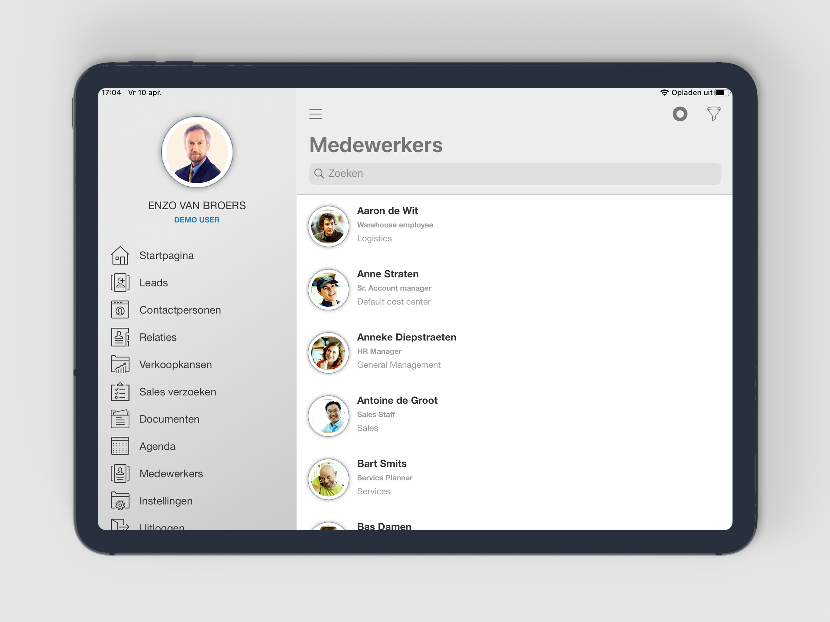 Axians CRM screenshot 11