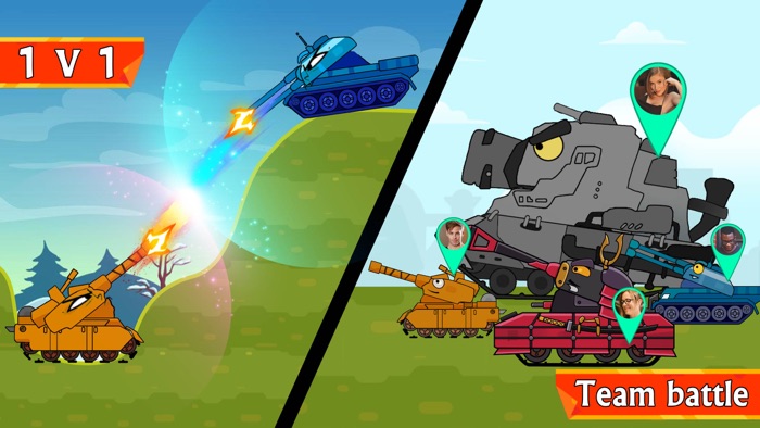 Tank Heroes-Tank Games Tanks