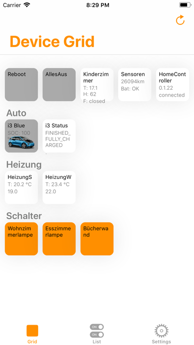 Screenshot #3 pour FHEM Widget 2