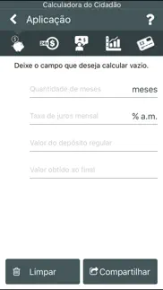 calculadora do cidadão iphone screenshot 4