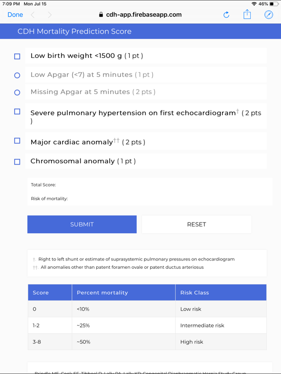 The Canadian CDH Collaborative iPad screenshot 7 - Medical app