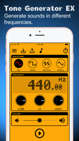 Tone Generator EX screenshot