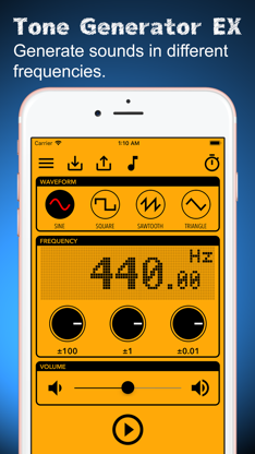 Tone Generator EX screenshot 1