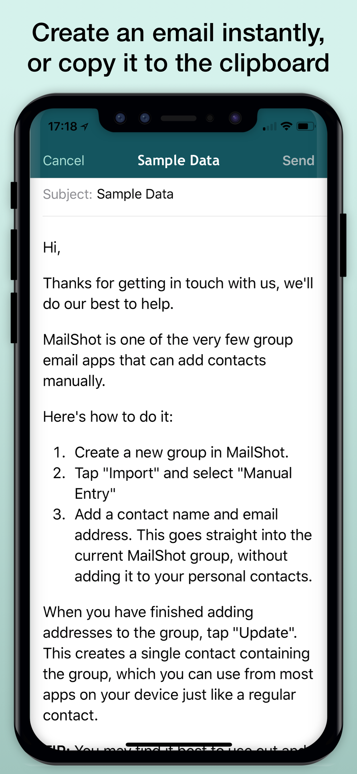 FAQ: Support Your Customers screenshot 3