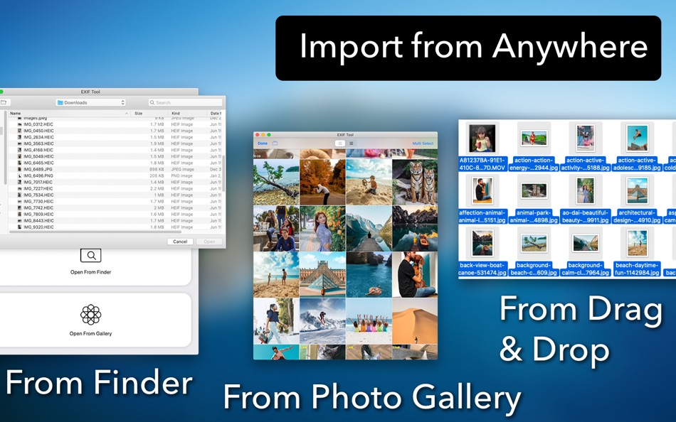 #9. EXIF Tool : Metadata Tool (macOS) Podle: Dongwook Cho