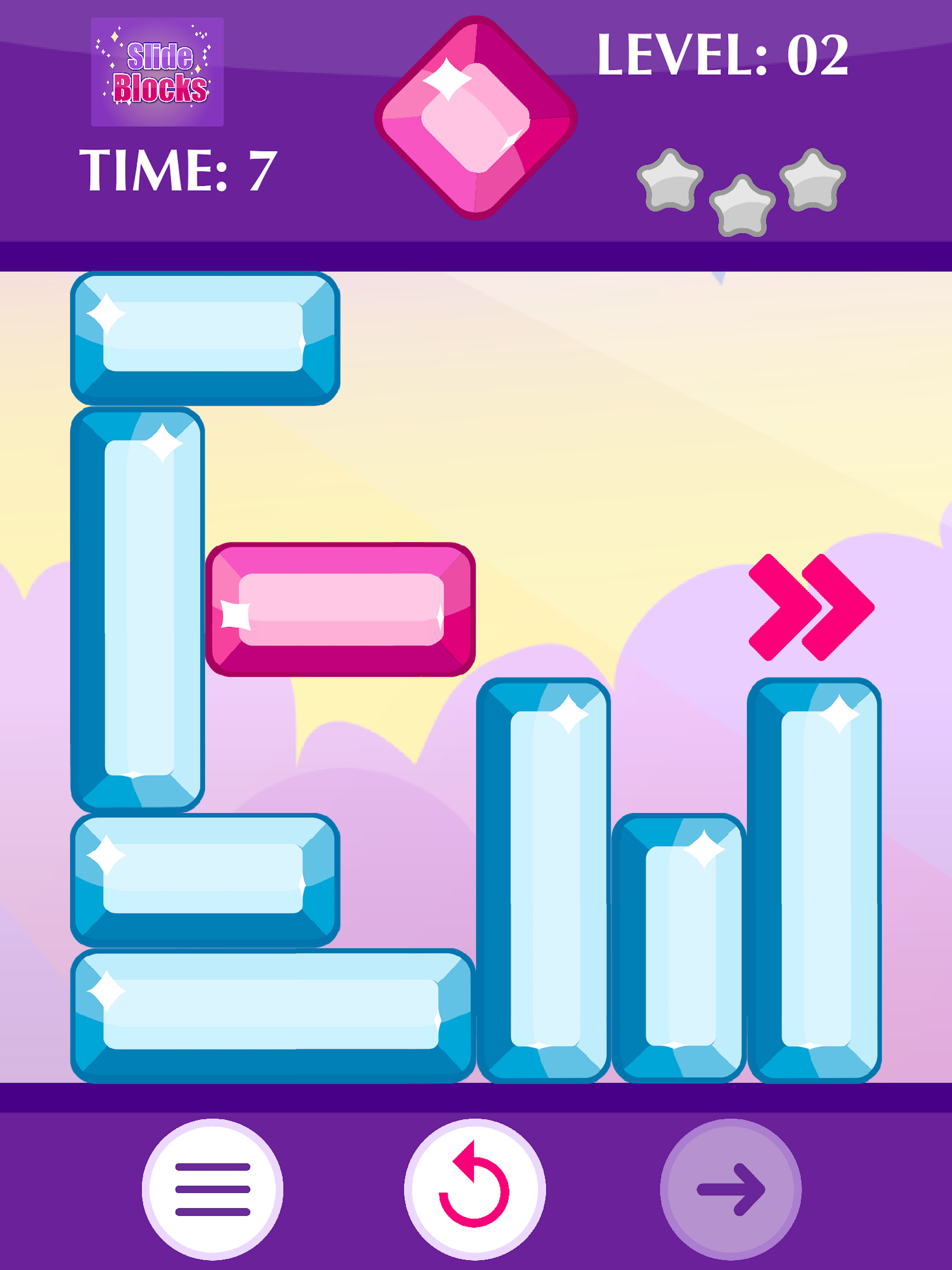 slide blocks: the puzzle game