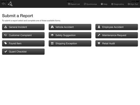 Screenshot #4 pour CIP Reporting Mobile