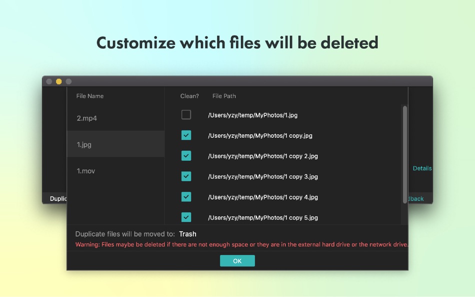 #5. Duplicate Cleaner (macOS) Podle: Zhi Yong Yang