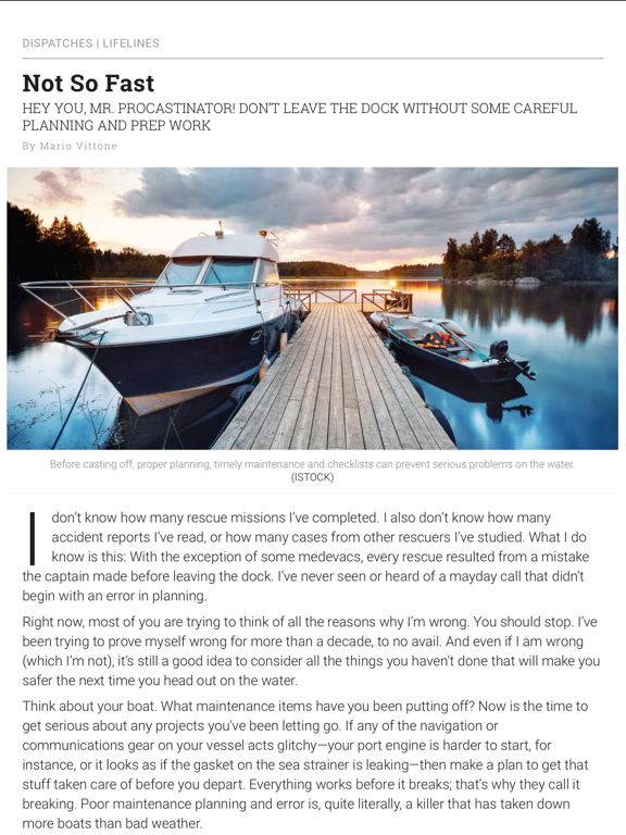 Soundings Mag iPad screenshot 5 - Lifestyle app