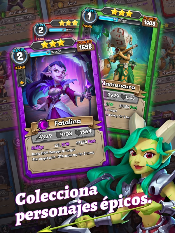 Legends & Dragons: Puzzle RPG screenshot 7