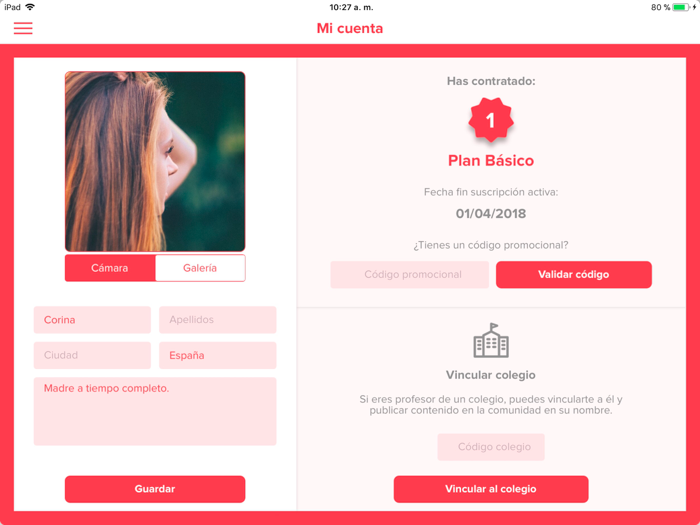 Cópiame - enséñales a escribir