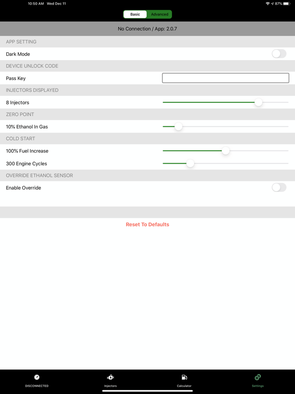 APE X85 iPad screenshot 4 - Utilities app