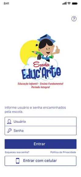 Game screenshot ESCOLA EDUC’ARTE. apk