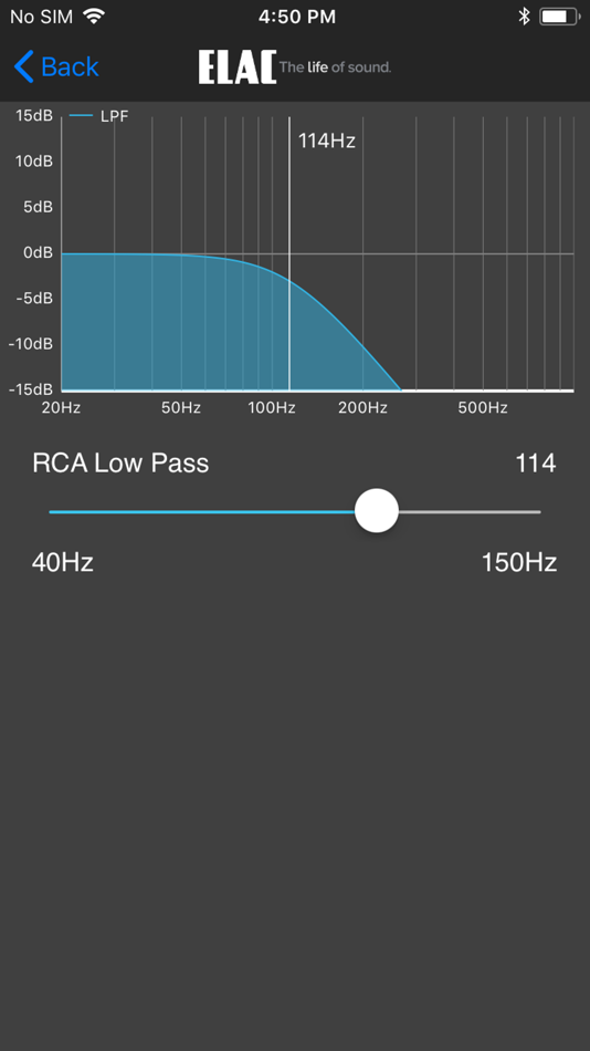 #4. ELAC SUB Control 2.0 (iOS) Podle: ELAC Americas Inc.