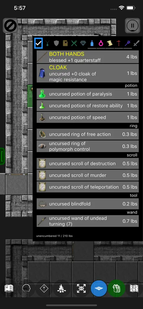 Pathos: Nethack Codex
