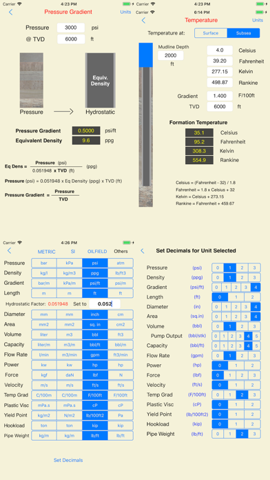 Drilling Hydraulics (Basic) Screenshot