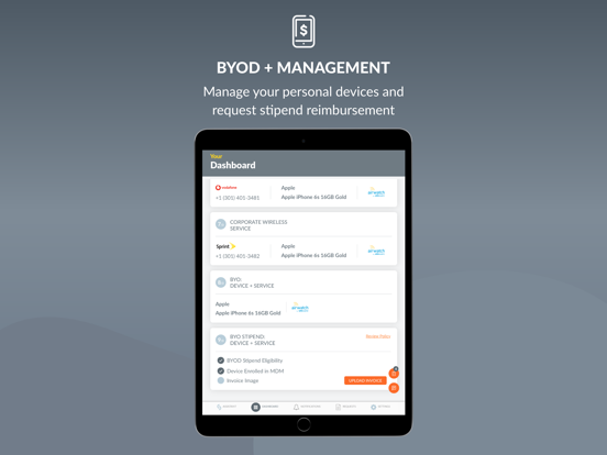 Sakon Mobility Management iPad screenshot 6 - Business app
