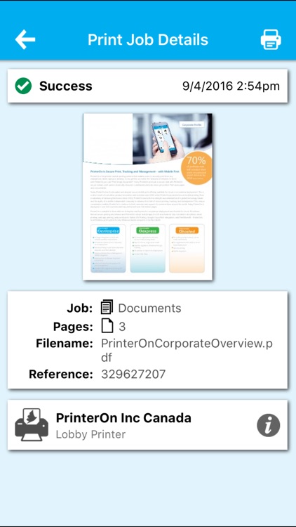 PrinterOn for Microsoft screenshot-4