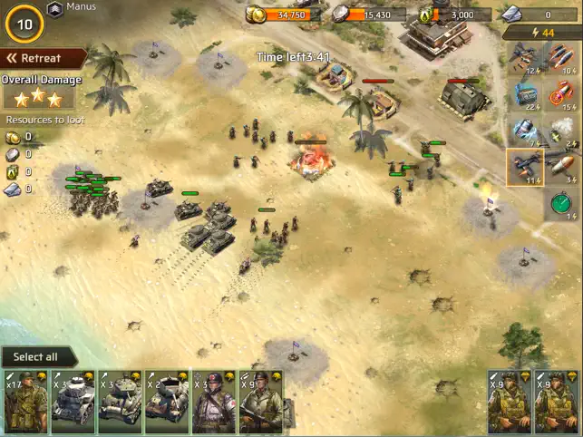 Captura de Pantalla 9 WorldWar1945 iphone