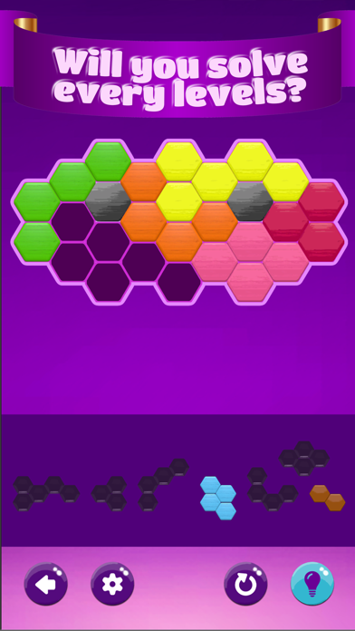 Screenshot #3 pour Hexa Puzzle Héros