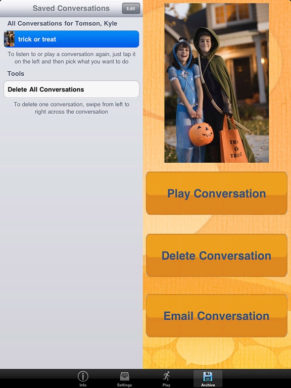 ConversationBuilder™ iPad screenshot 9 - Education app