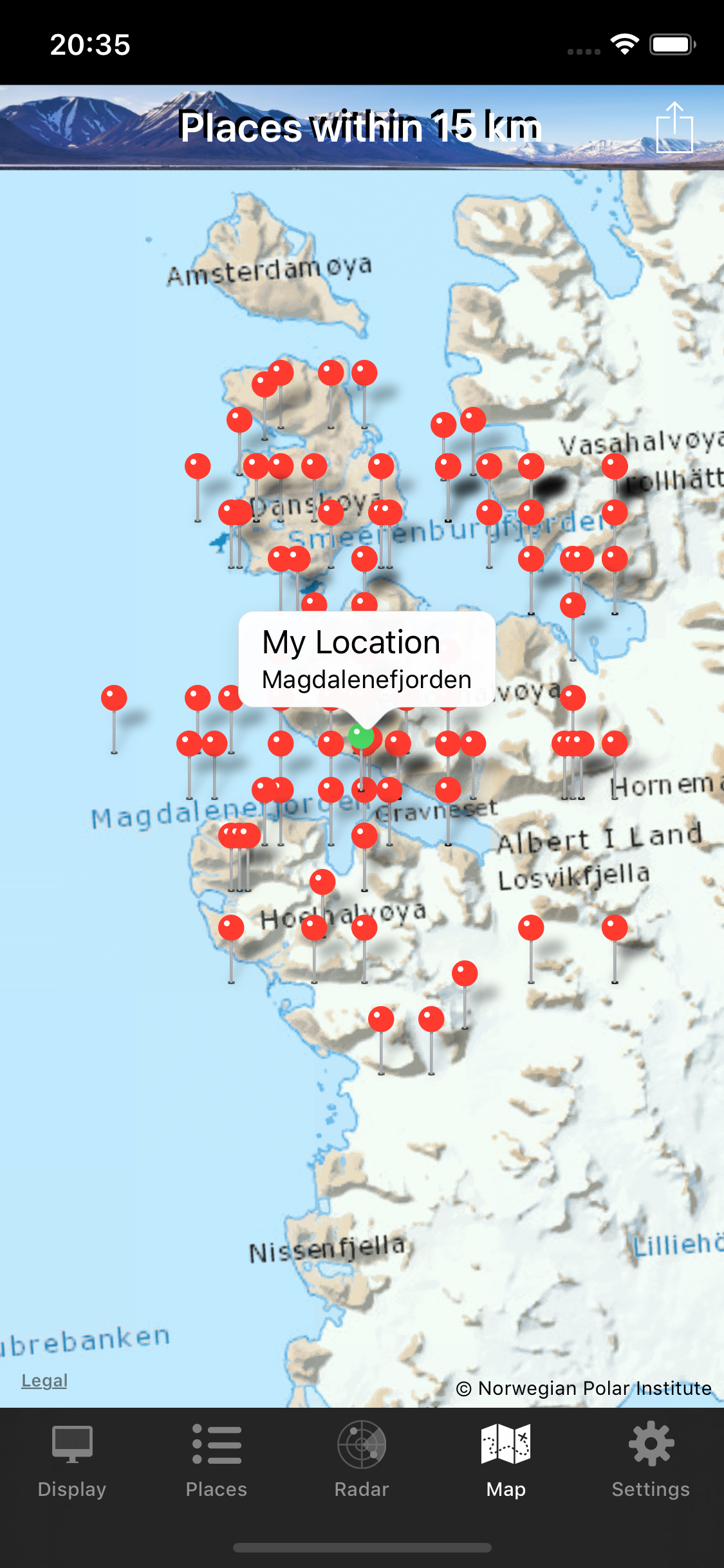 In Sight - Svalbard+ offline