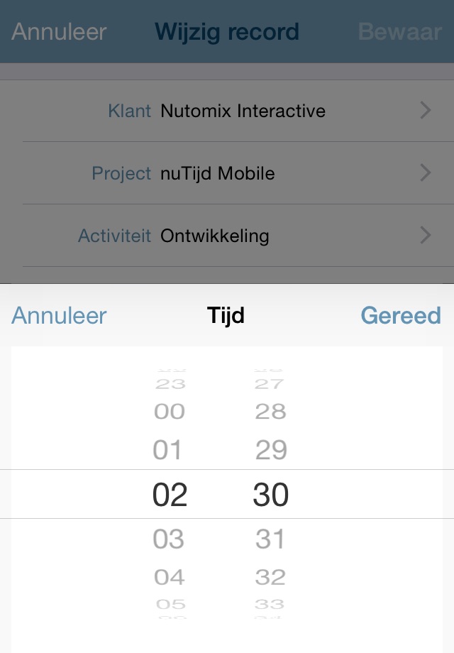 nuTijd Mobile screenshot 3