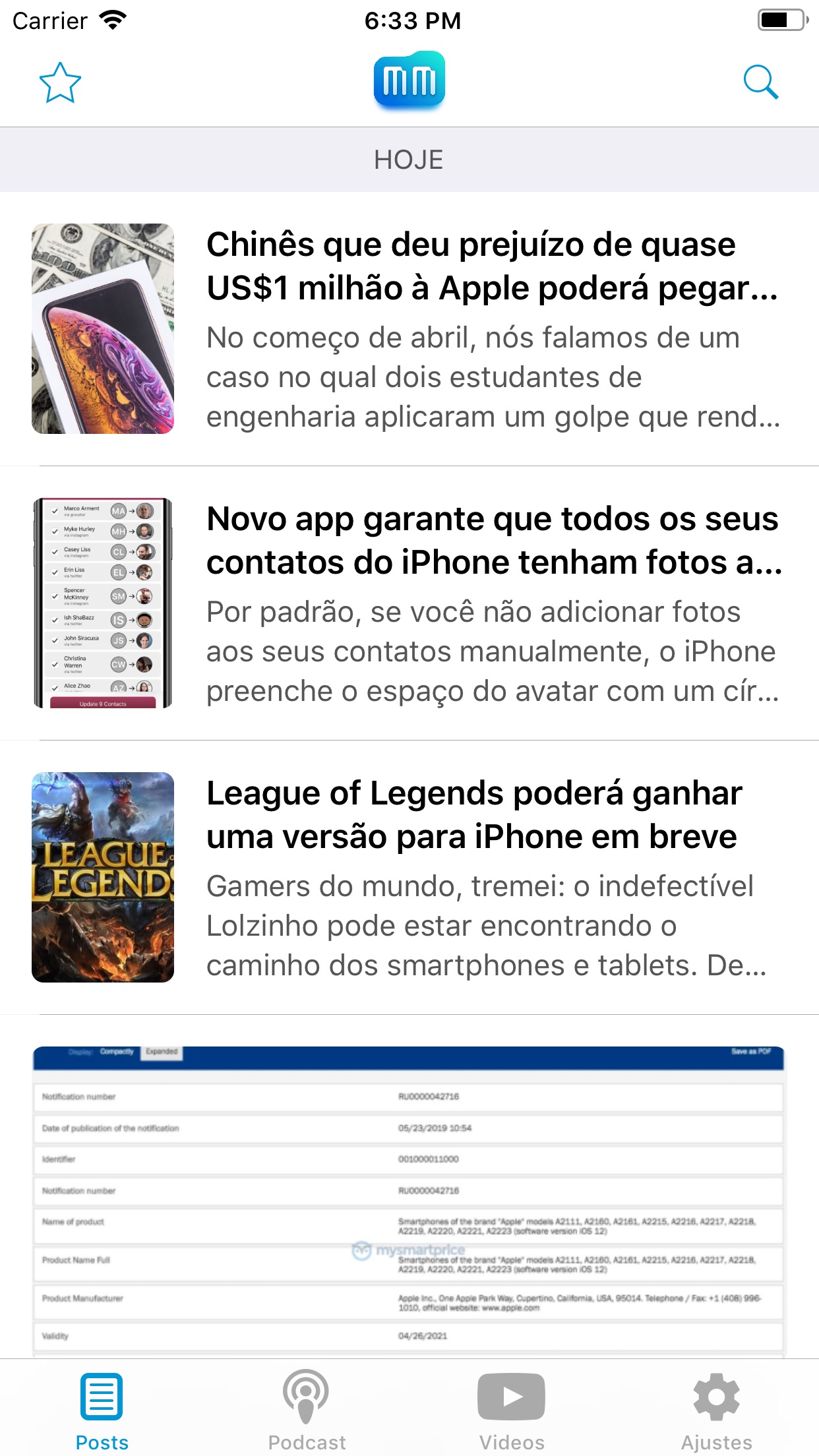 App Do Macmagazine Chega A Versao 4 0 Todo Rescrito Em Swift E Recheado De Novos Recursos Macmagazine Com Br