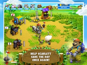 Farm Frenzy 3: Village HD Lite screenshot #3 for iPad