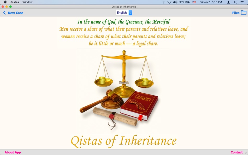 Qistas: Inheritance calculator - 1.8 - (macOS)