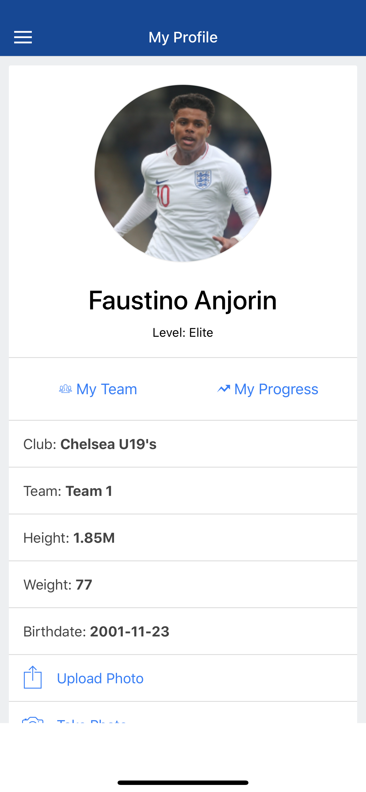 Chelsea F.C Academy APP
