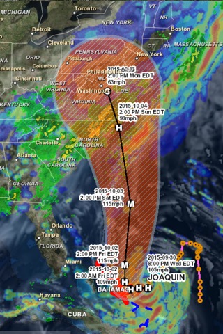 Pacific Typhoon Trackerのおすすめ画像1