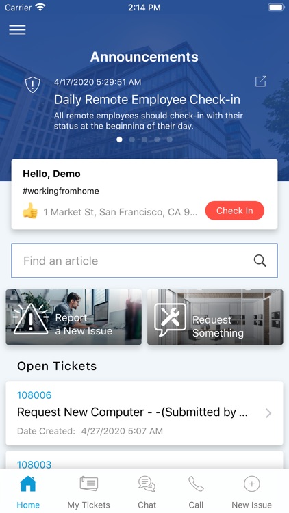 Requester - Smart Services