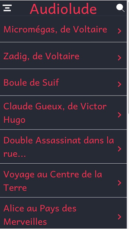 Audiobooks in french