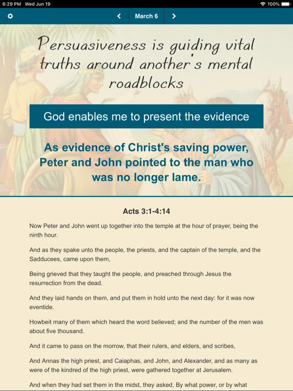 Screenshot #5 pour Biblical Character Calendar
